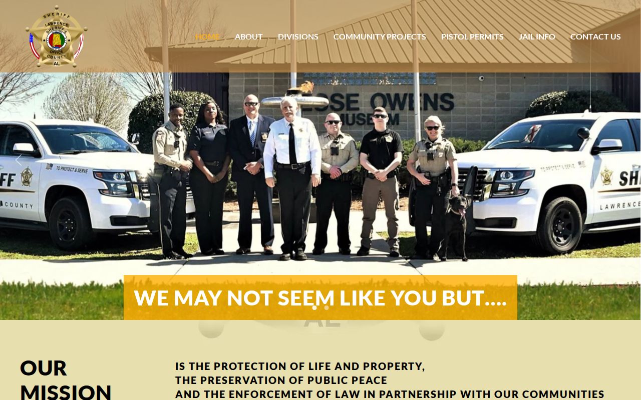 Official Lawrence County Sheriff’s Office website